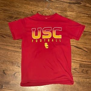 Red USC Football Tee, Women’s S